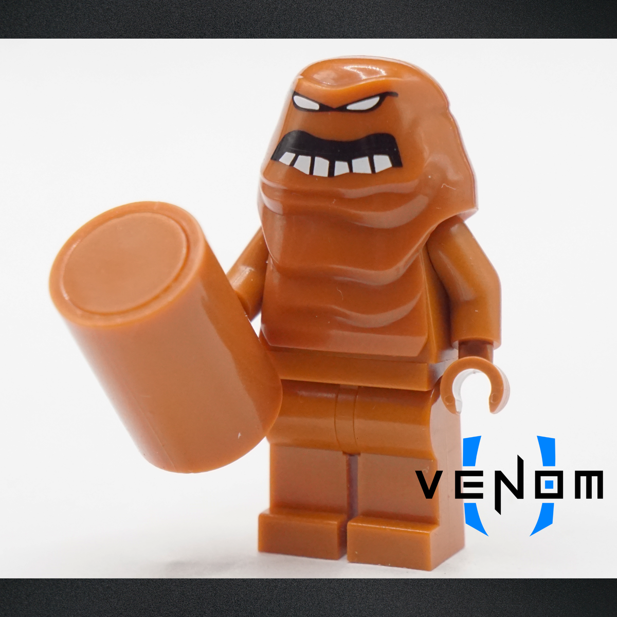 Dark Orange Angry Mudface IM Pad Printed Figure