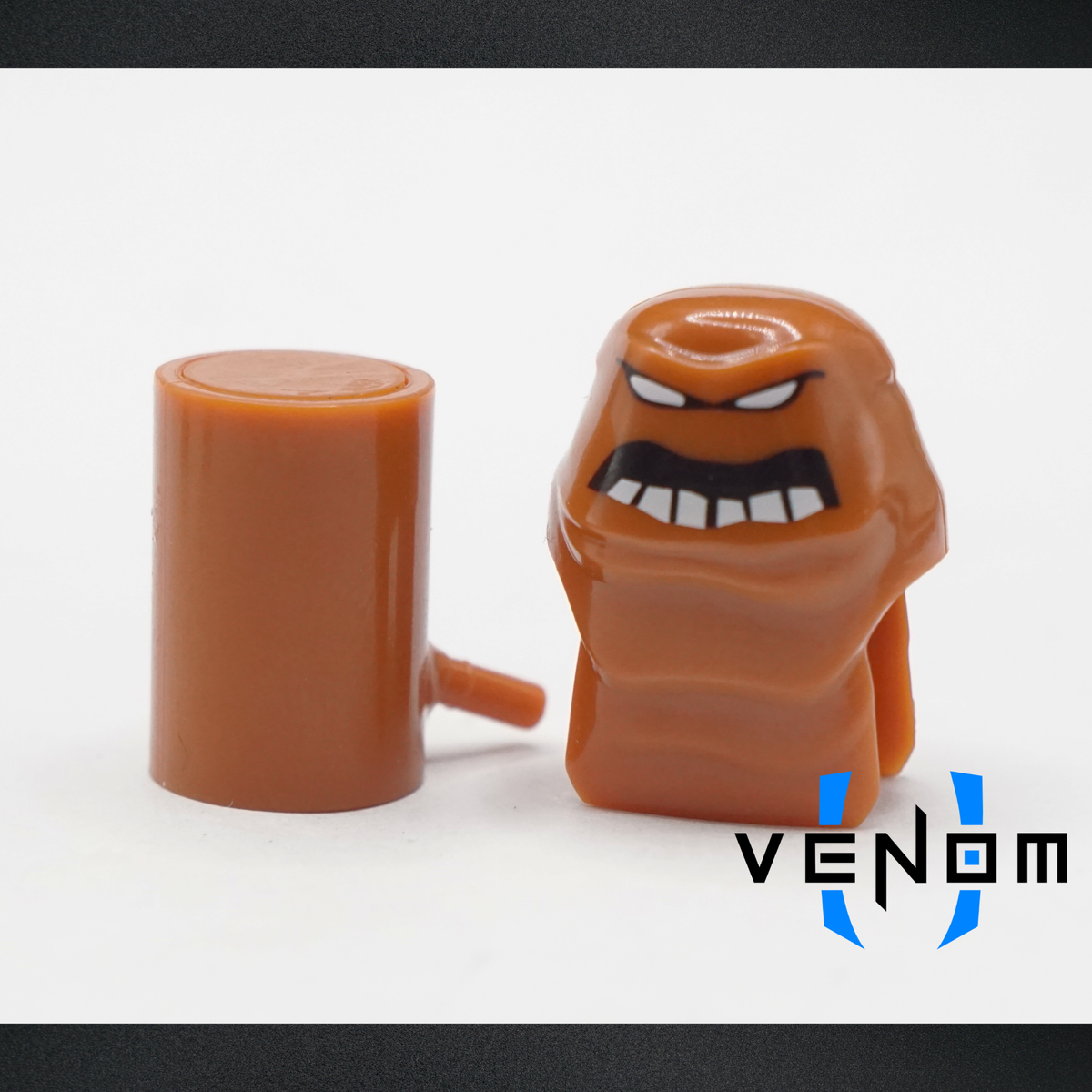 Dark Orange Angry Mudface Headgear