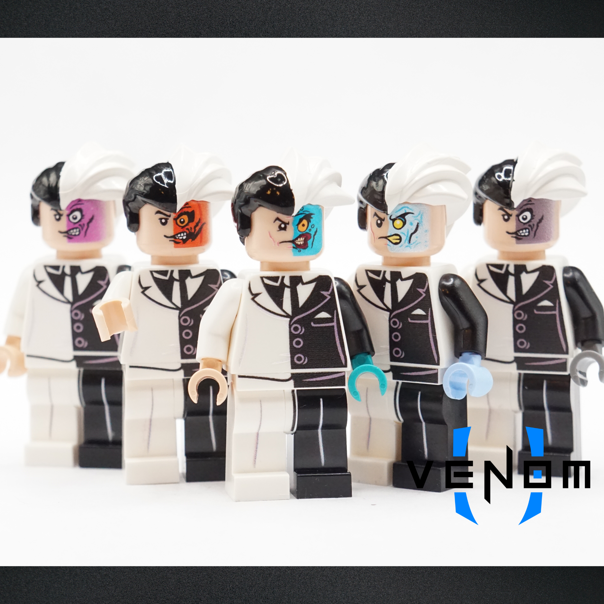 Ultimate Dual-Faced Villain UV Printed Figure Bundle