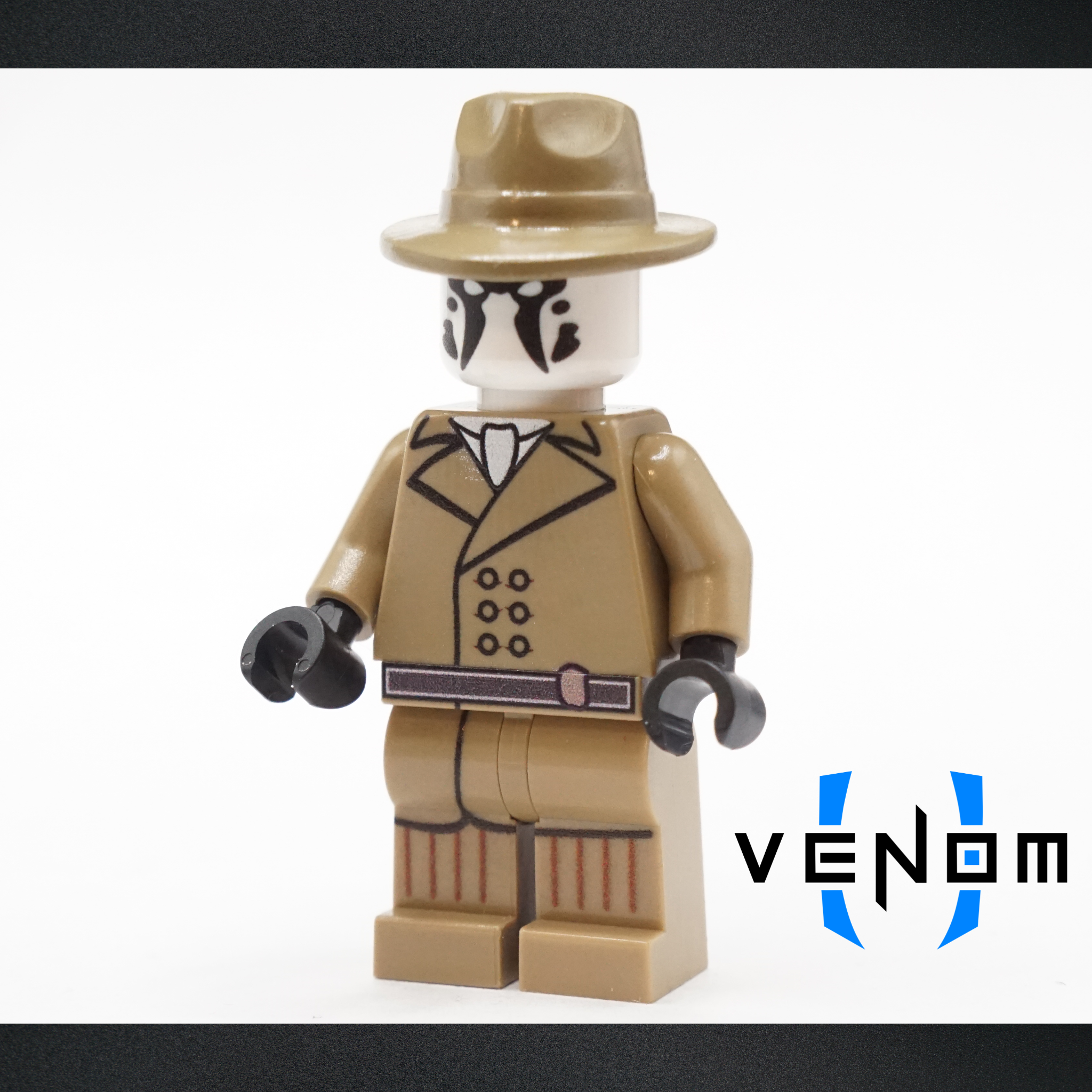 Ink Splotch Detective UV Printed Figure