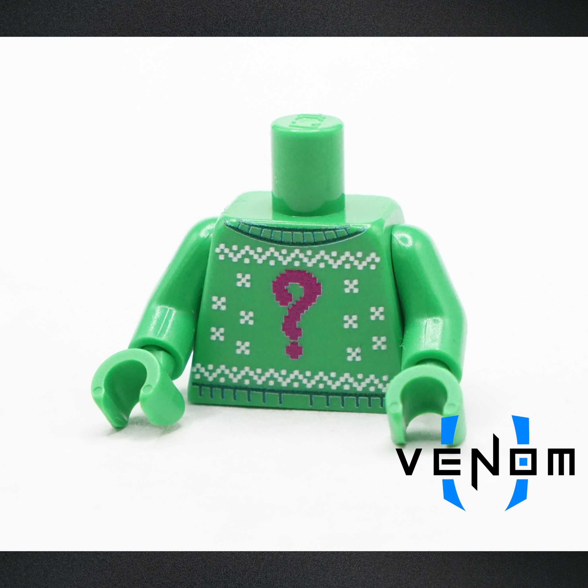 Questionable Villain Sweater UV Printed Torso