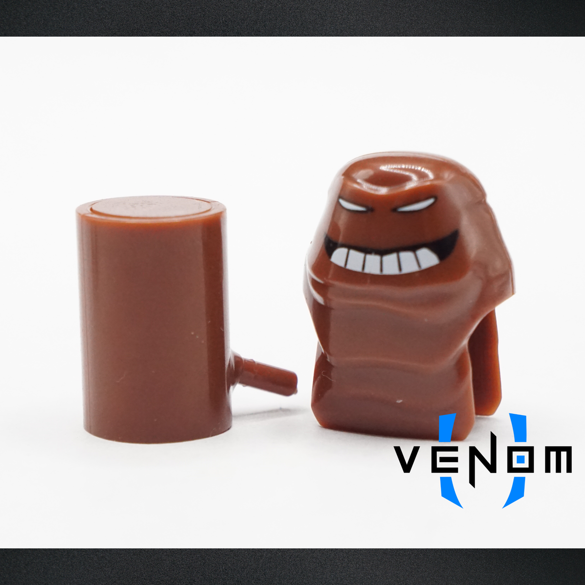 Reddish Brown Smile Mudface Headgear