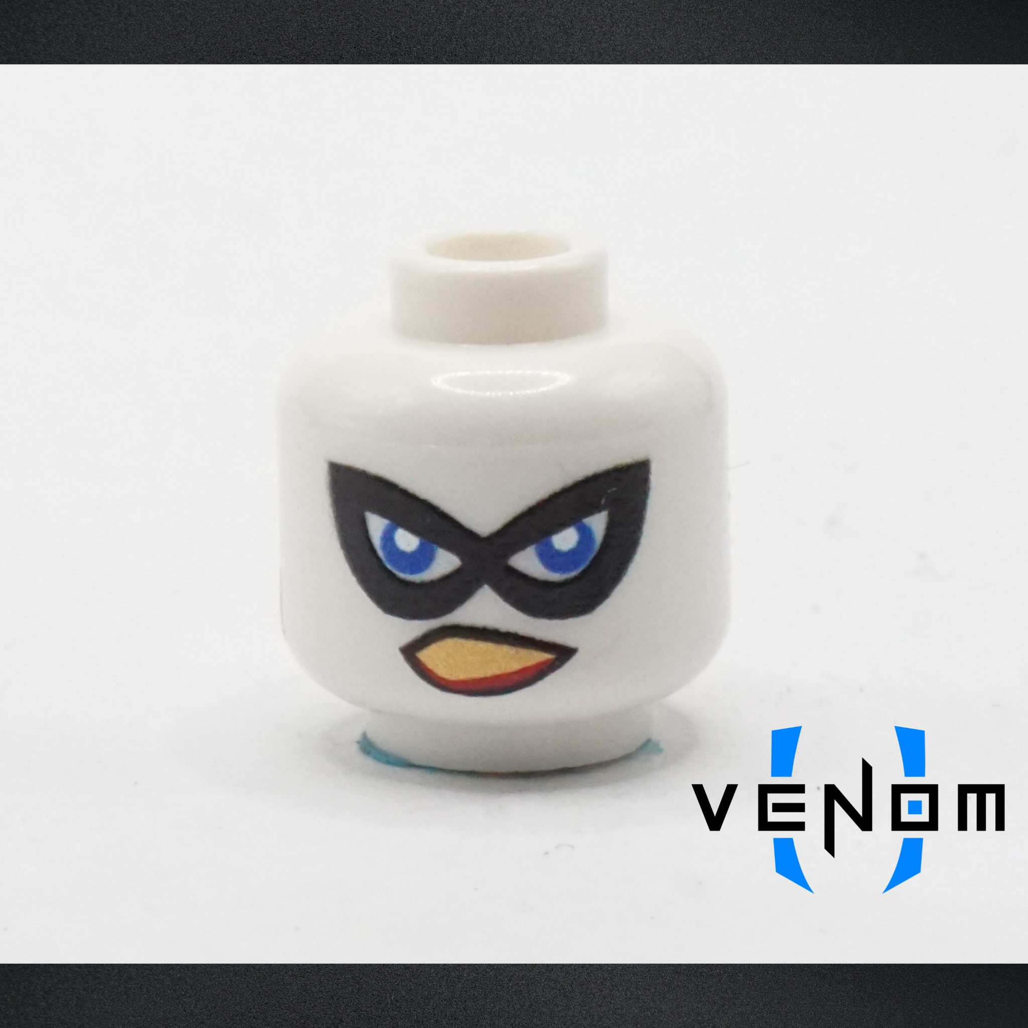 *Anger* Female Jester UV Printed Head