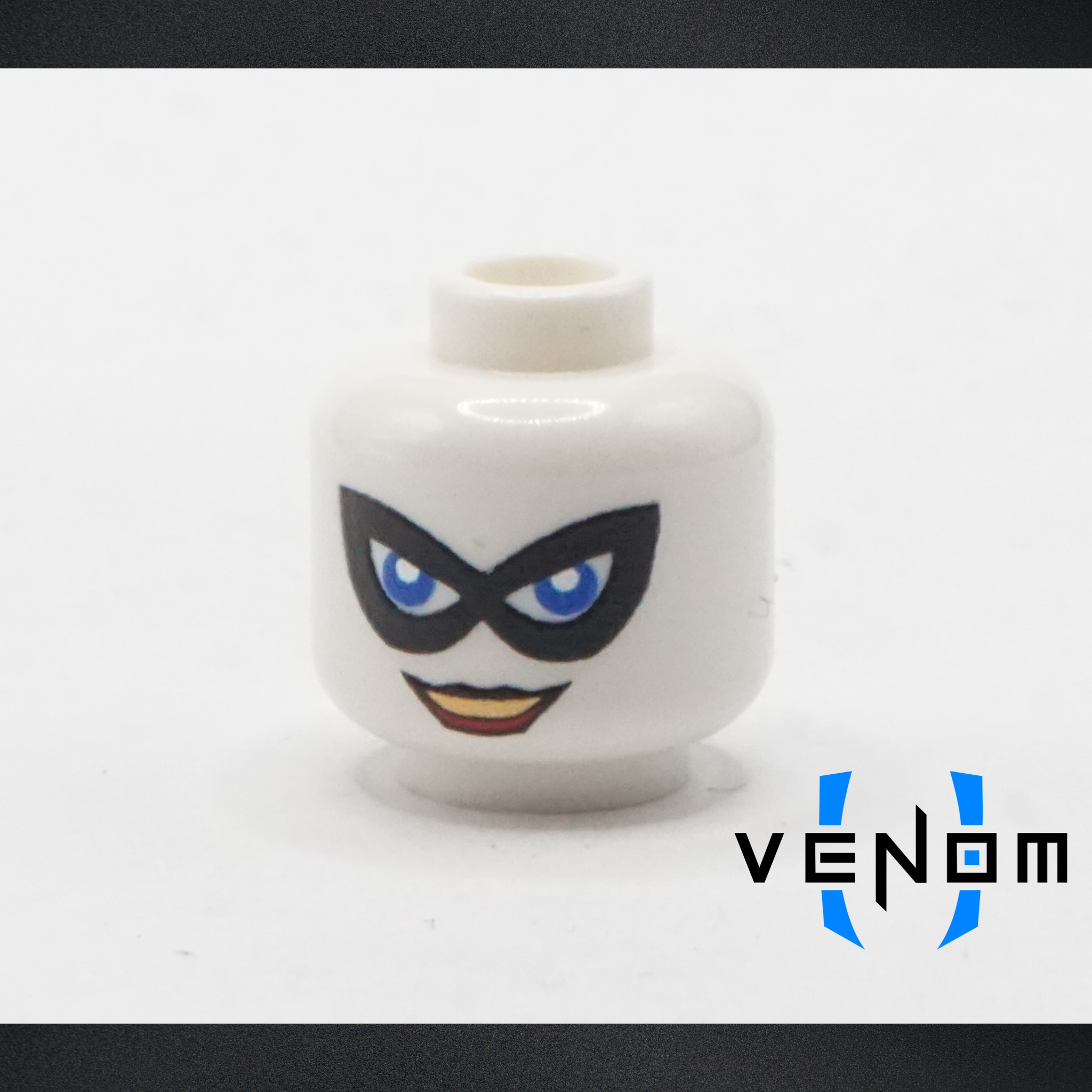 *Smile* Female Jester UV Printed Head