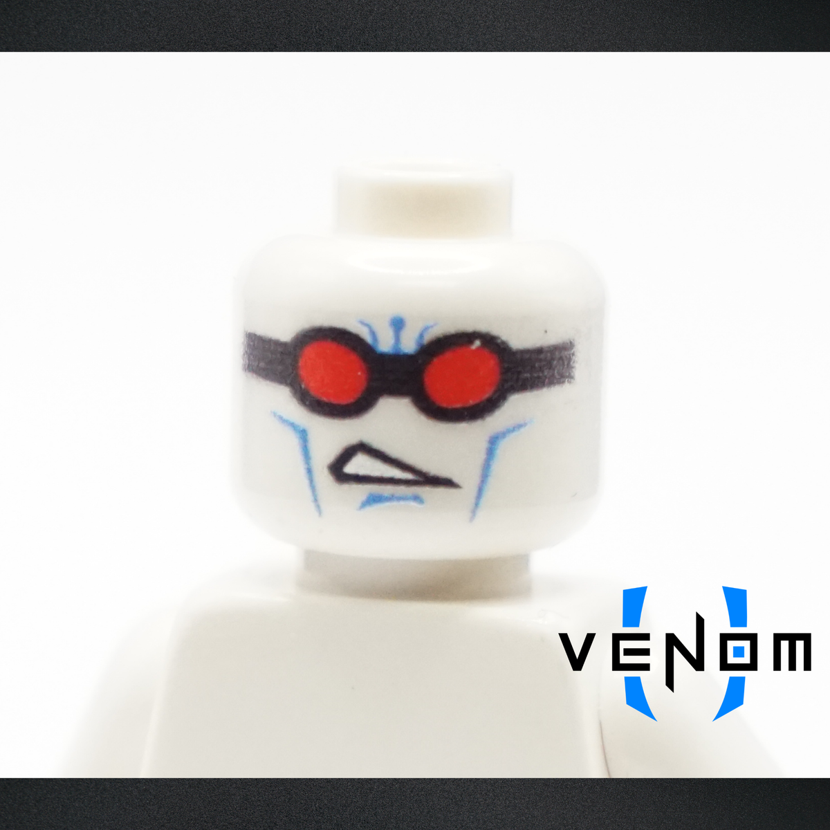 *Snarl* Ice Villain UV Printed Head