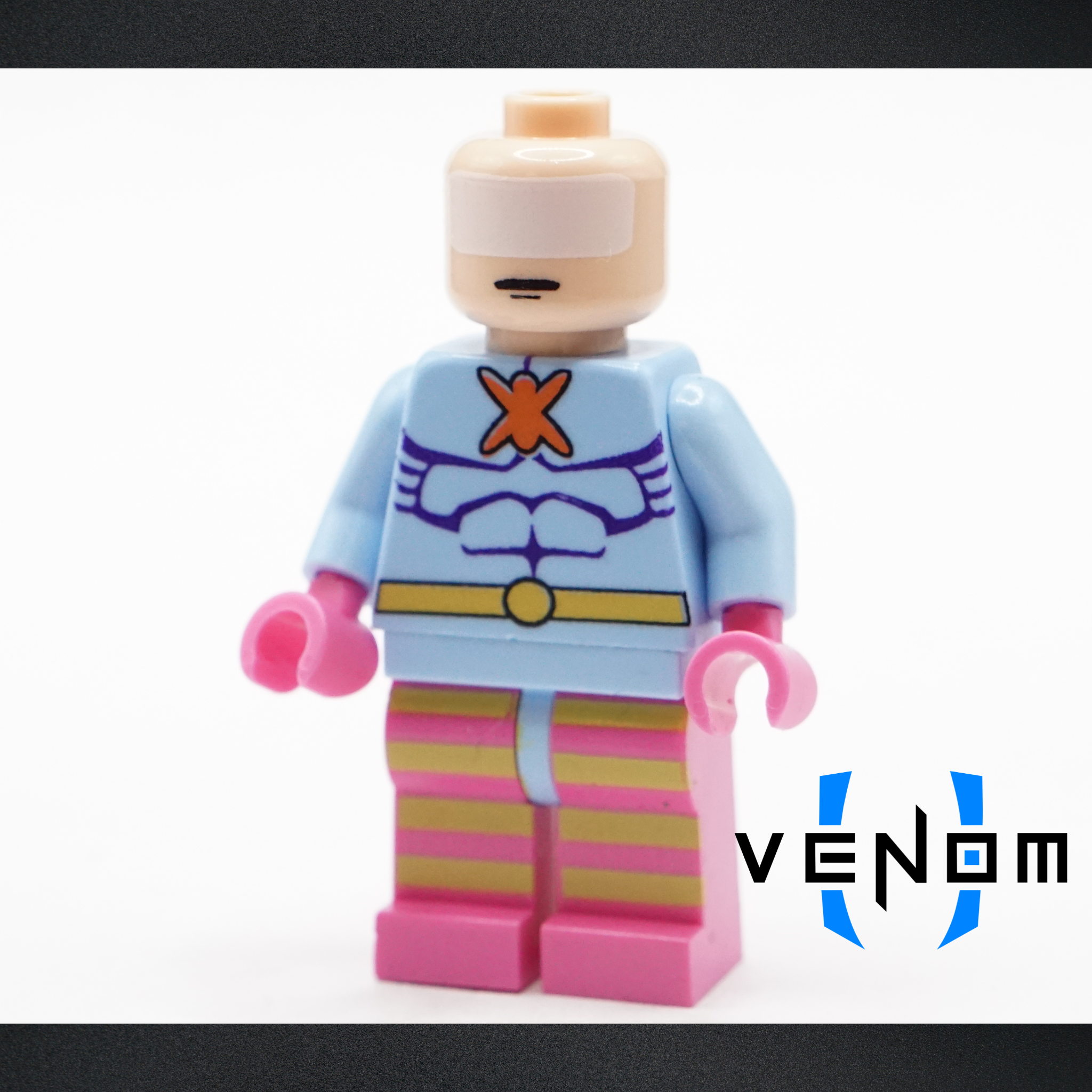 *Bright Light Blue/Pink* Moth Pad Printed Assembly ColorSwap /3