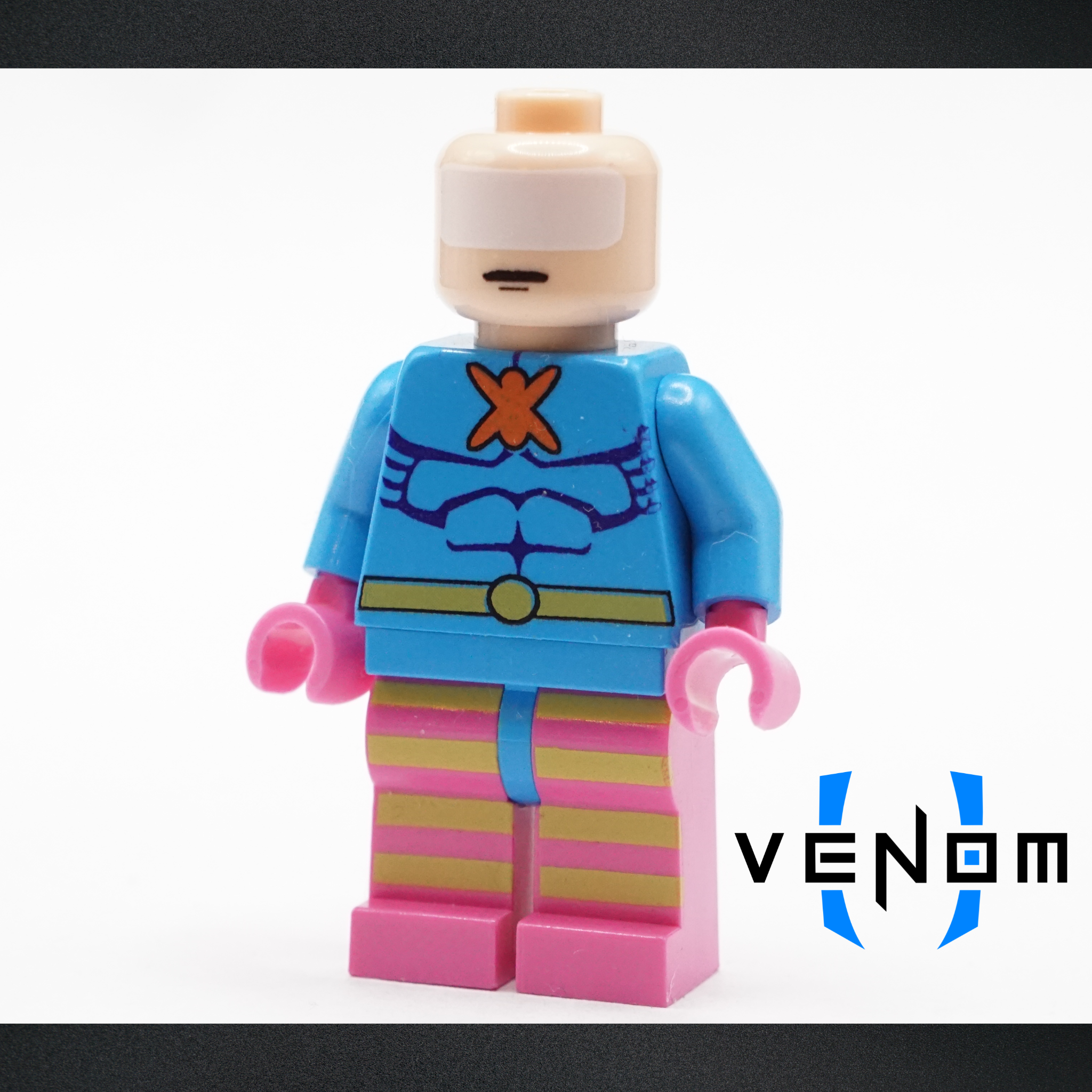 *Dark Azure/Pink* Moth Pad Printed Assembly ColorSwap /6