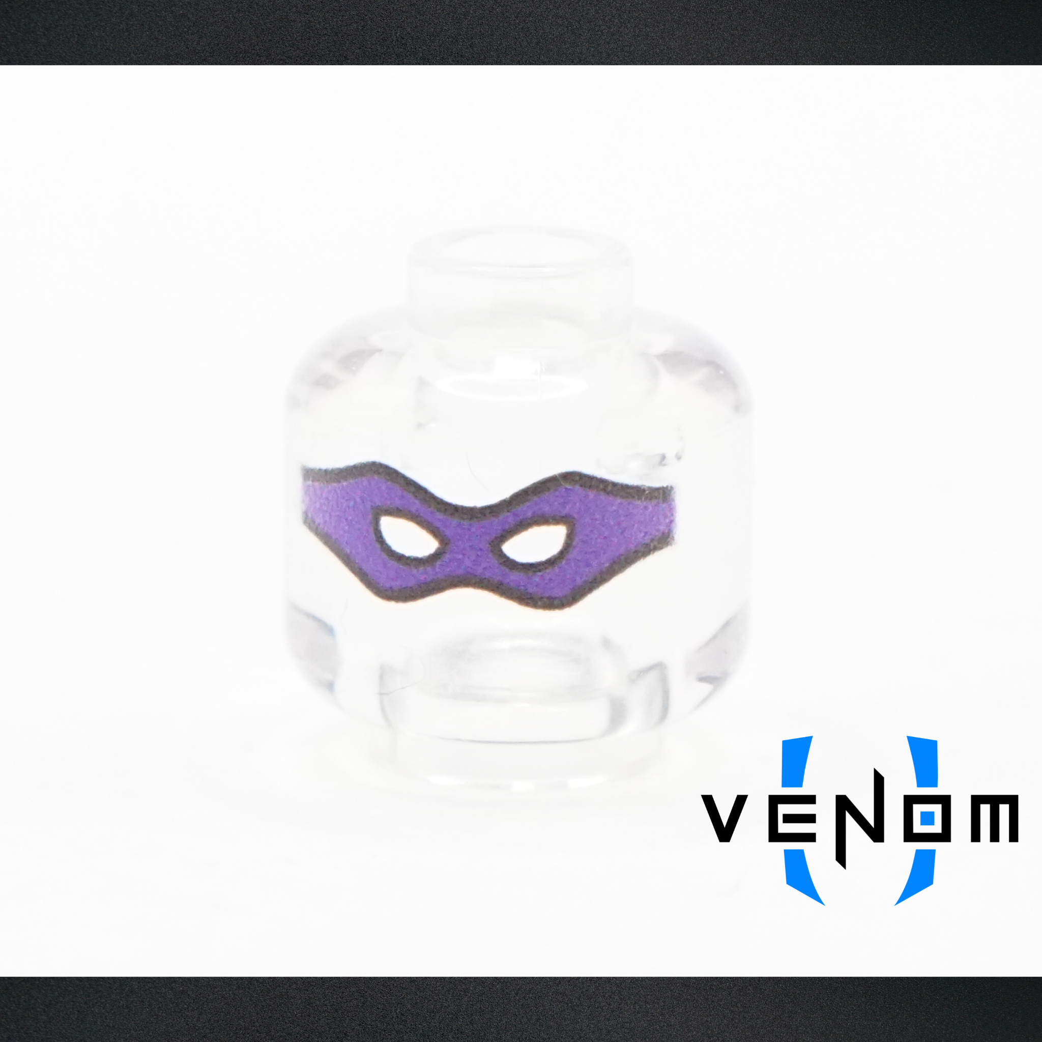 Transparent Questionable Alt UV Printed Head