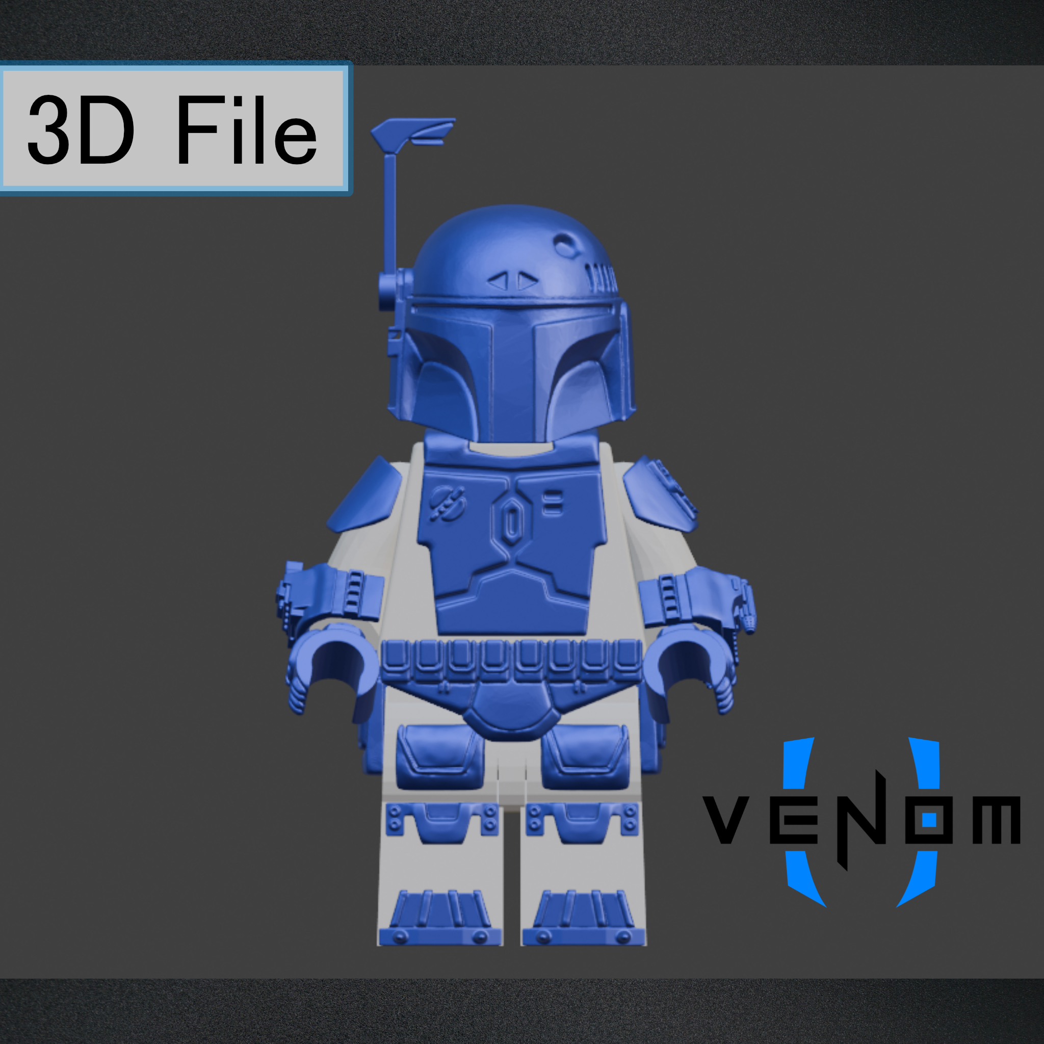 3D File* V3 ROTJ Boba Fett Kit