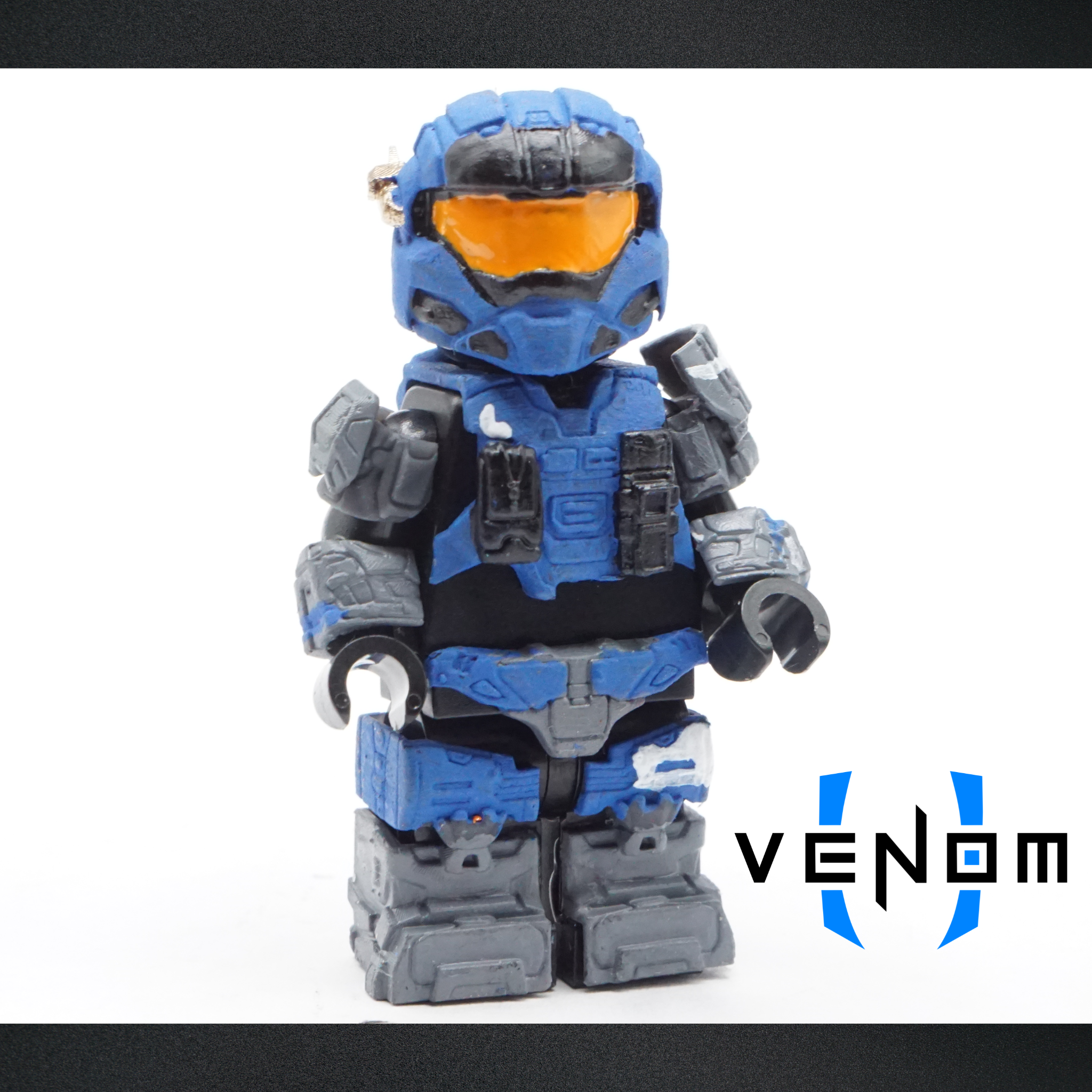 V2 Blue Sci-Fi Team 6 Leader Armor Kit