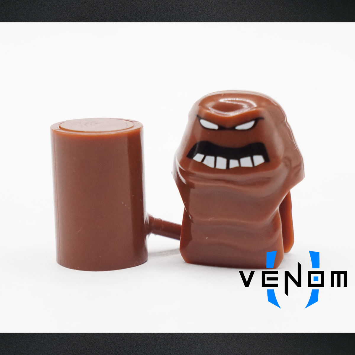 Reddish Brown Angry Mudface Headgear
