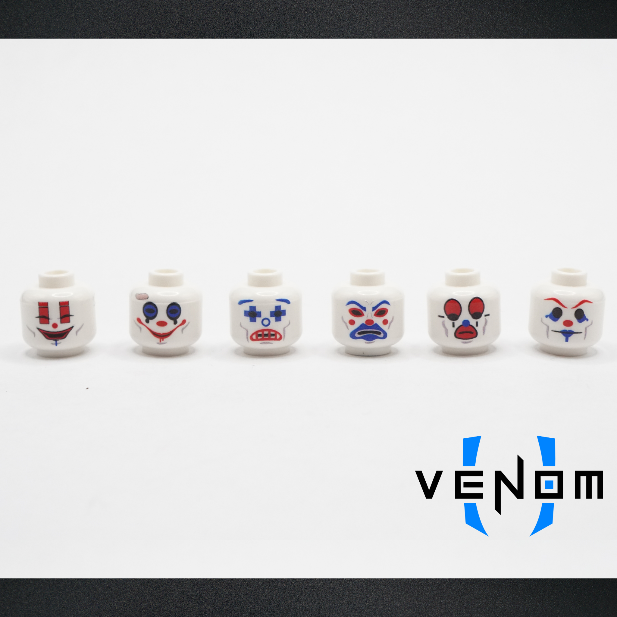 V2 Realistic Jester Bank Robber Team (UV Printed)