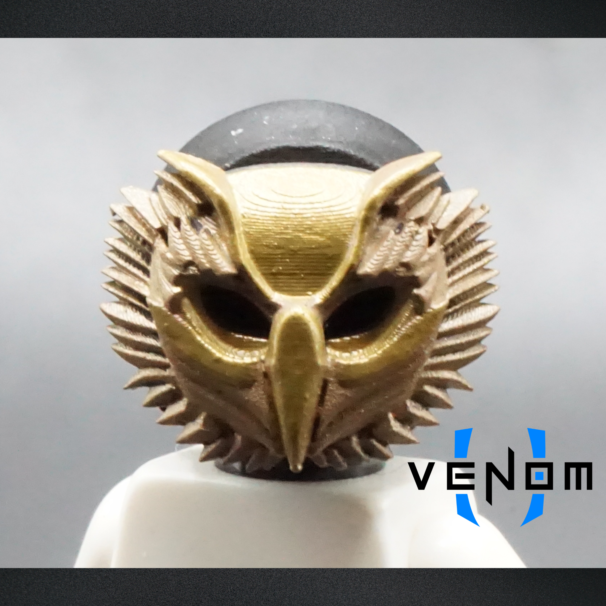 Golden Owl Mask (2 Part)