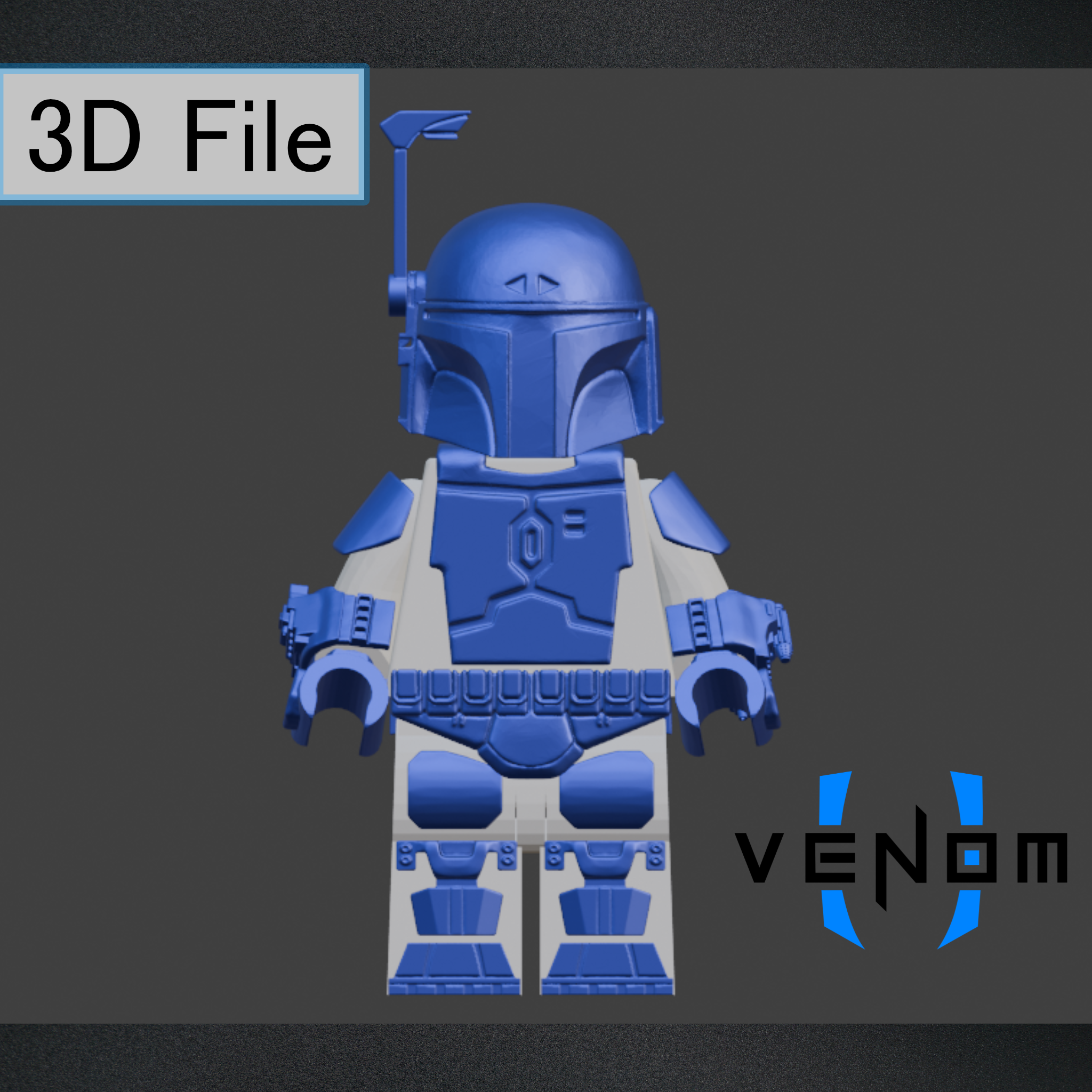*3D File* V4 Mandalorian Hunter Armor Kit