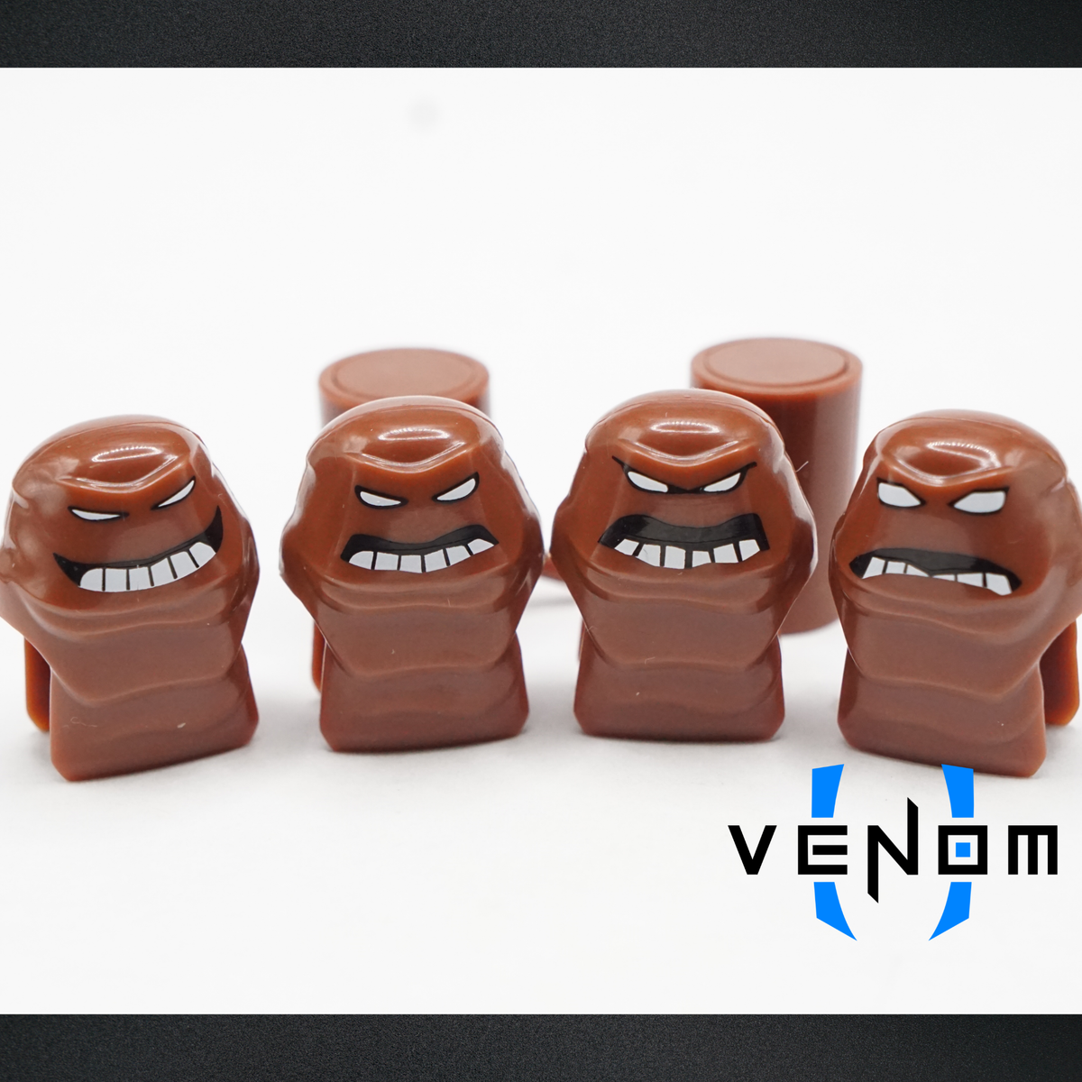 Reddish Brown Mudface Injection Molded Headgear Bundle
