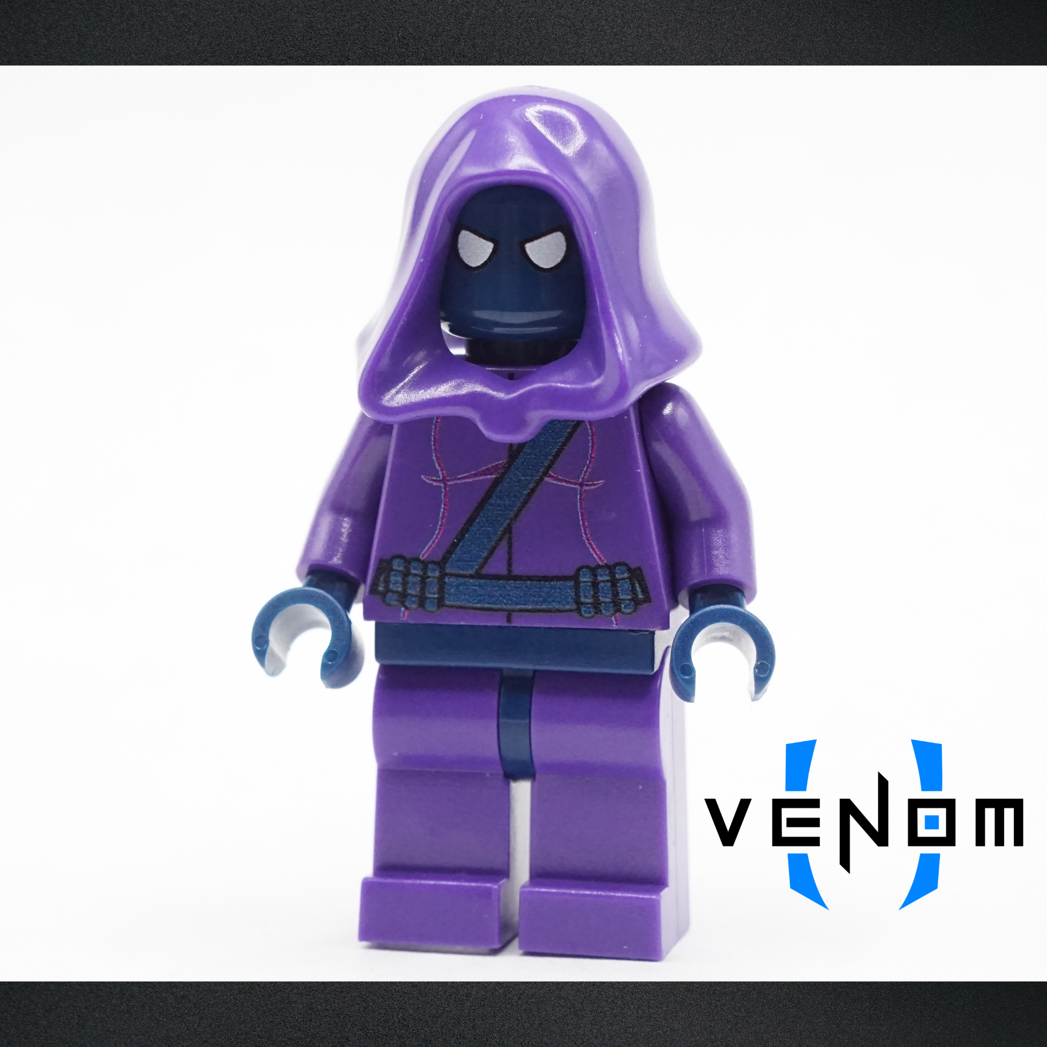 The Purple Hooded UV Printed Figure