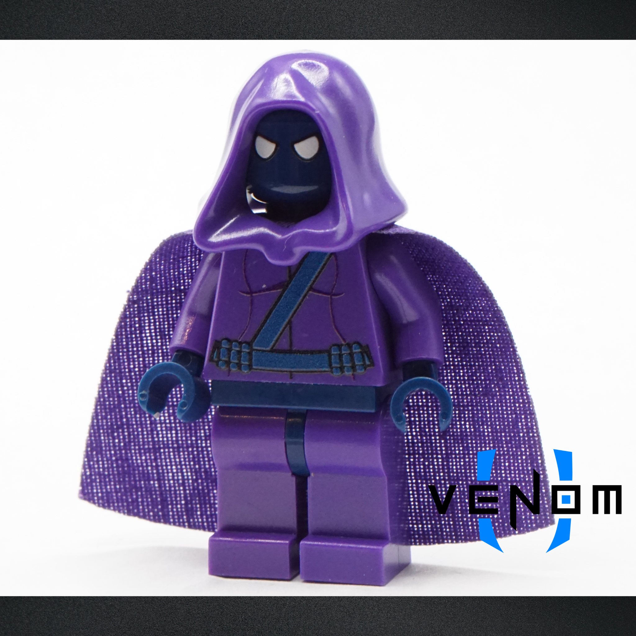 The Purple Hooded UV Printed Figure
