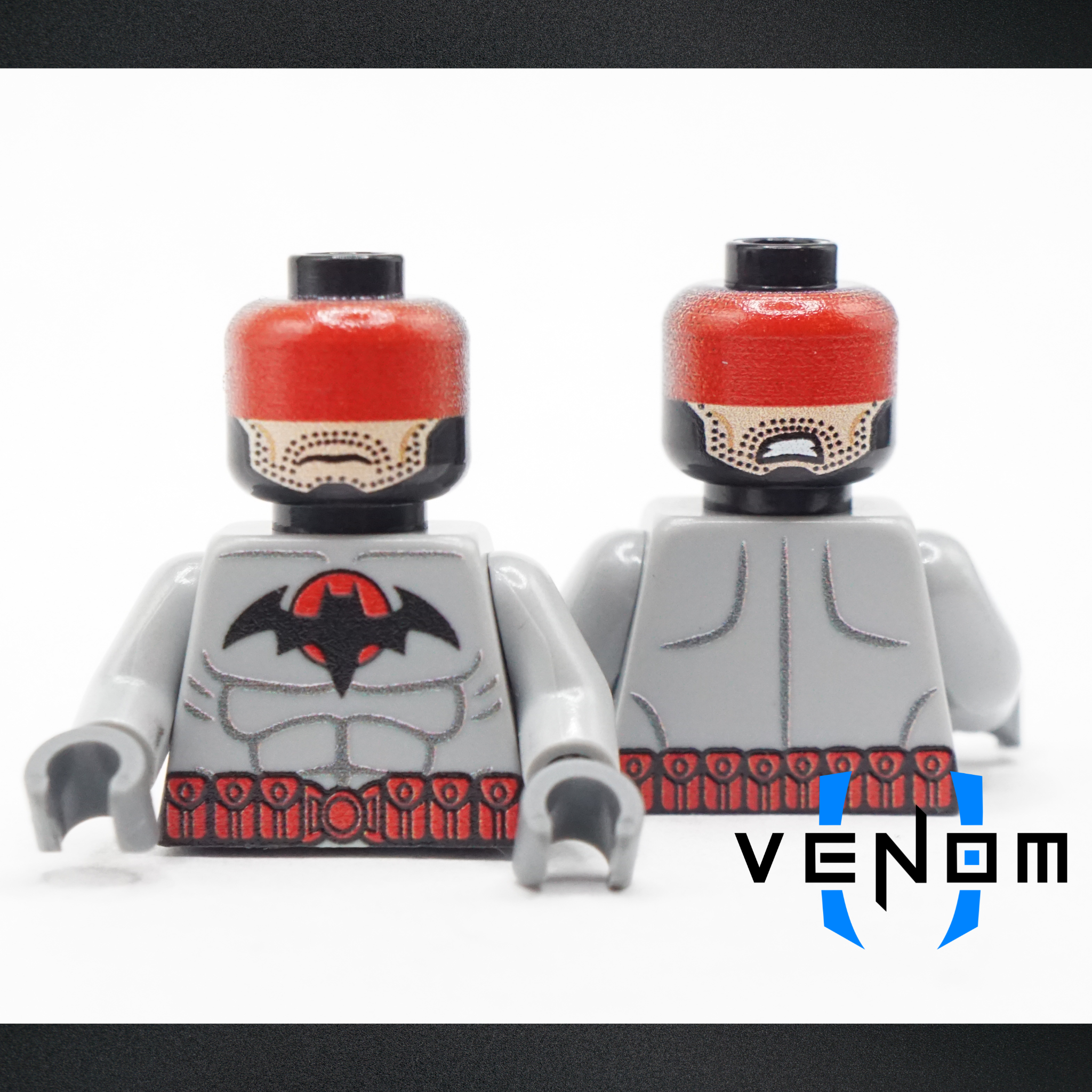 Red Dark Justice UV Printed Torsos