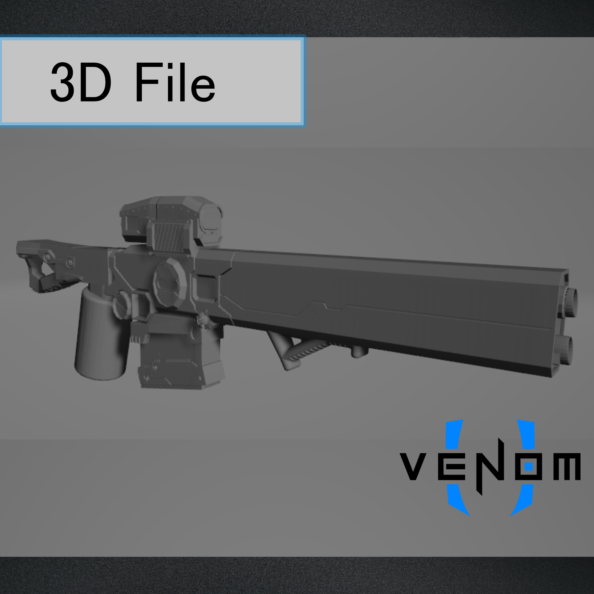 *3D File* Sci-Fi Sniper