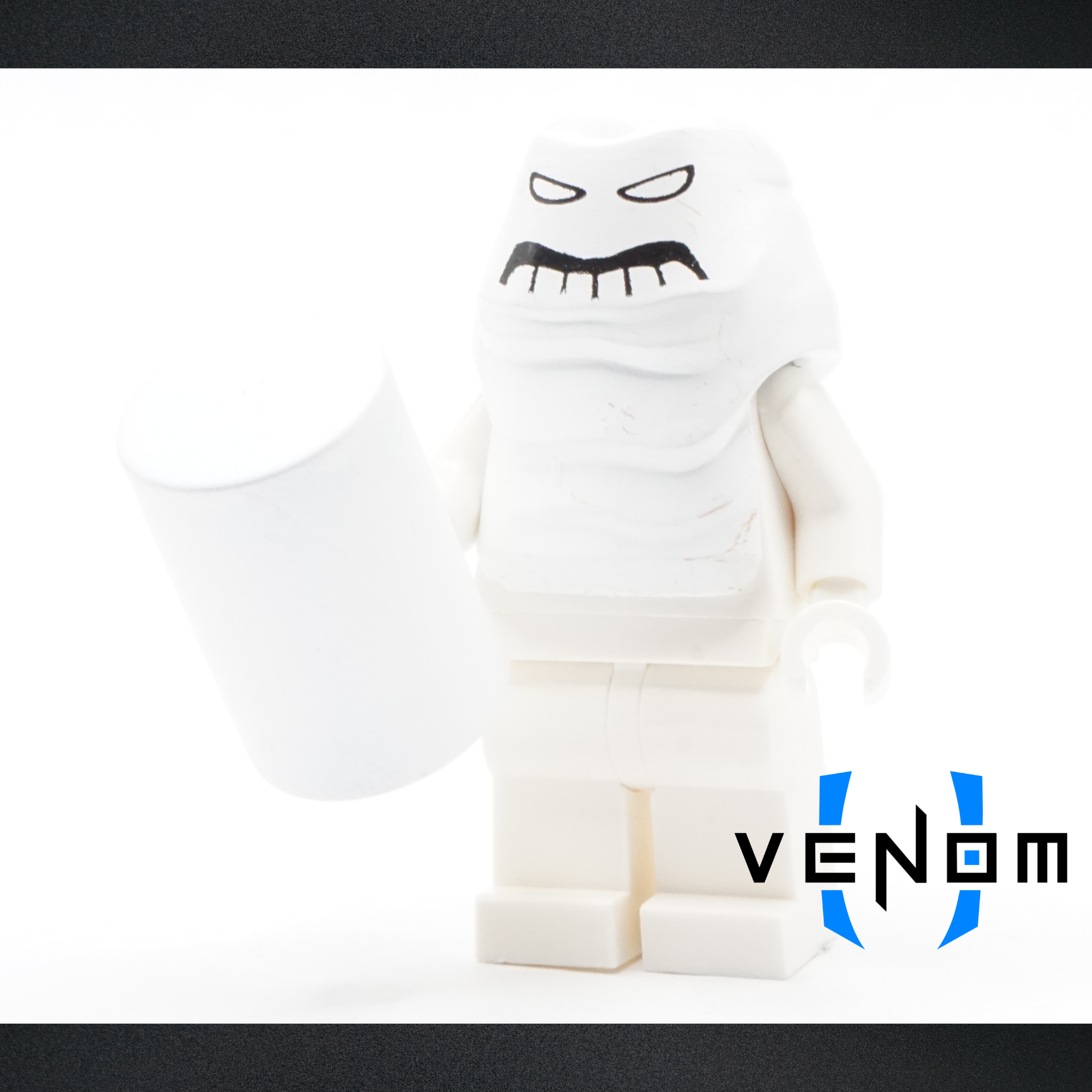 *Limited Edition* White Mudface Pad Printed Figure