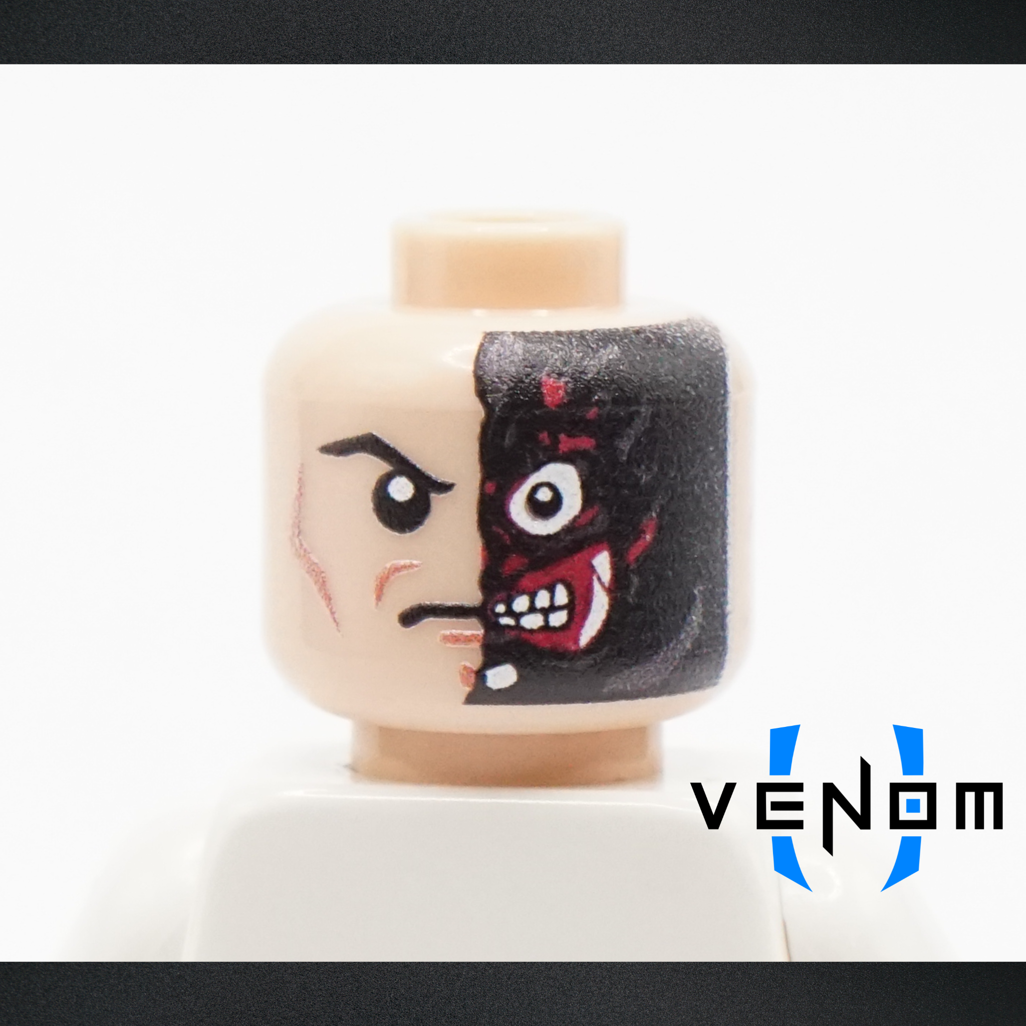 Burnt Dual-Faced Villain UV Printed Head