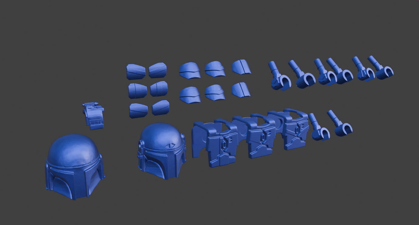 *3D File* V4 Mandalorian Hunter Armor Kit
