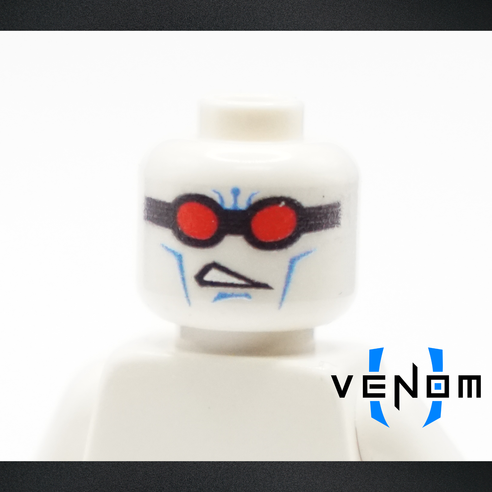 *Snarl* Ice Villain UV Printed Head