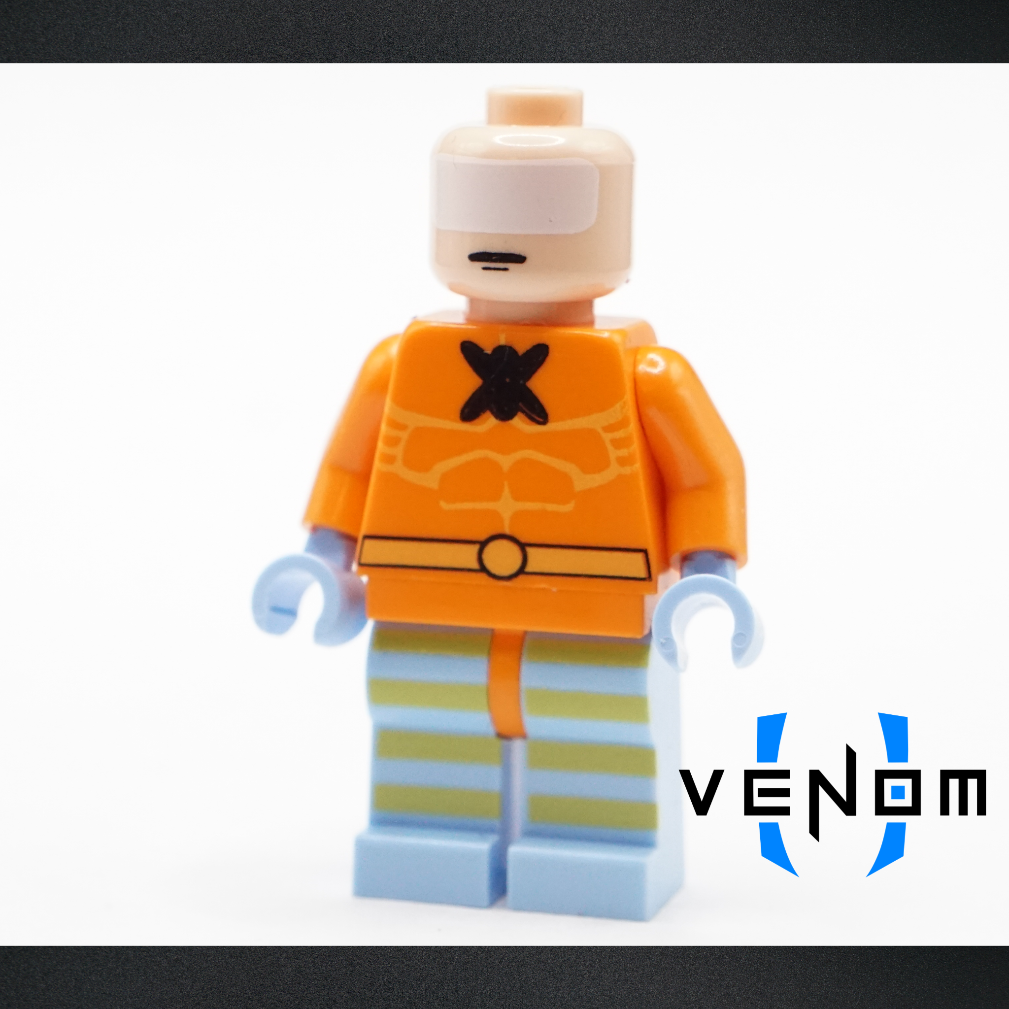 *Orange/Bright Light Blue* Moth Pad Printed Assembly ColorSwap /1