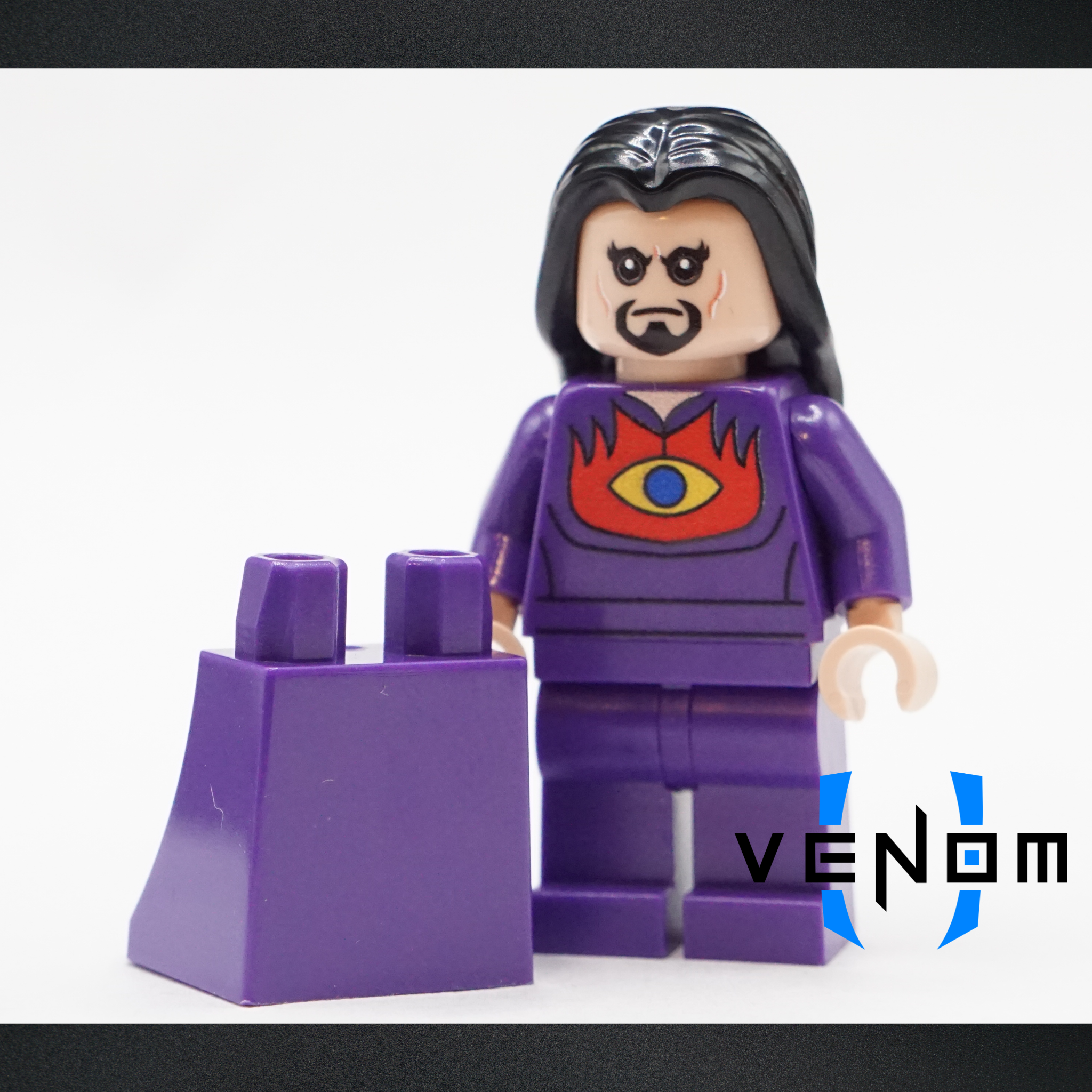 Purple Wizard UV Printed Figure