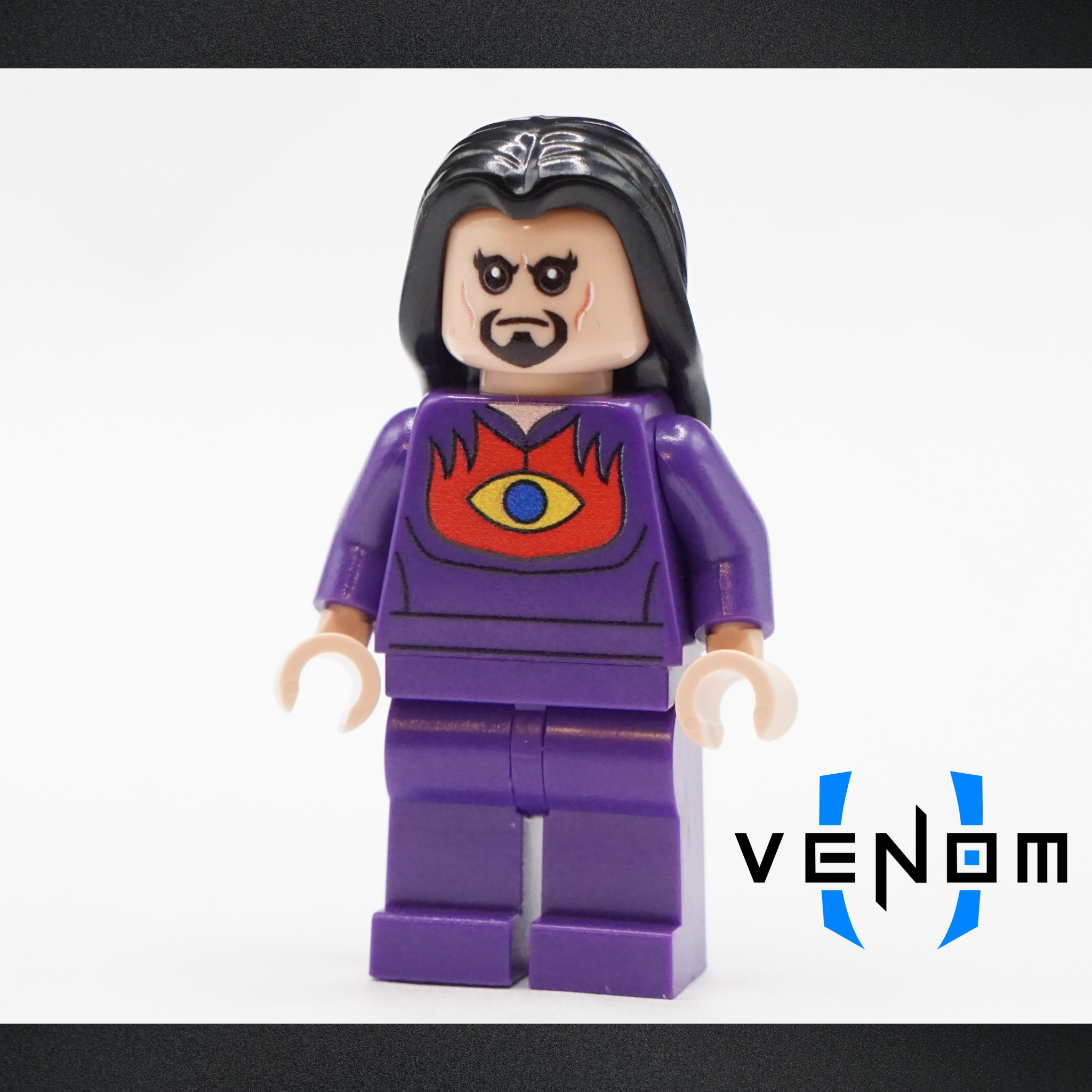 Purple Wizard UV Printed Figure