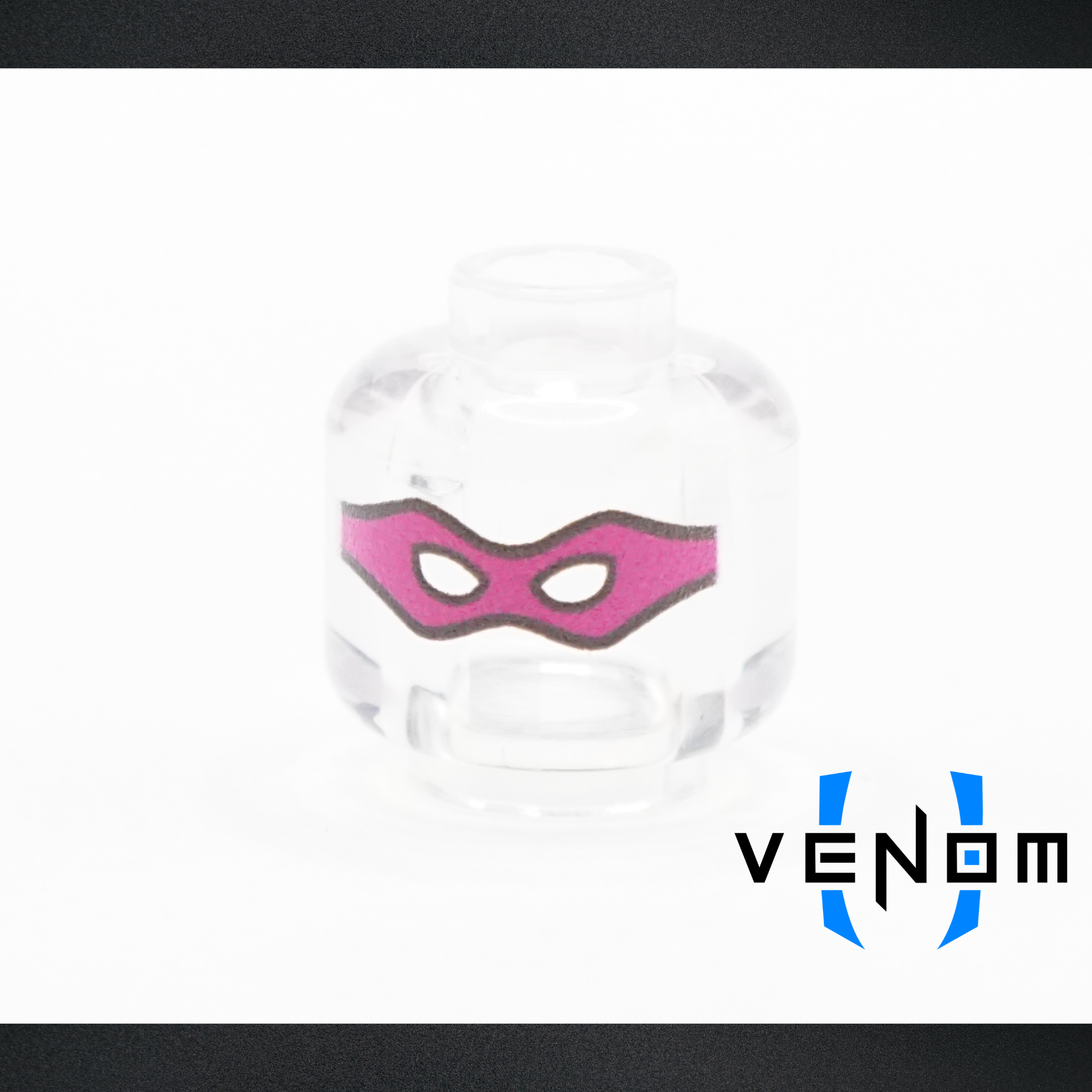 Transparent Questionable Alt UV Printed Head