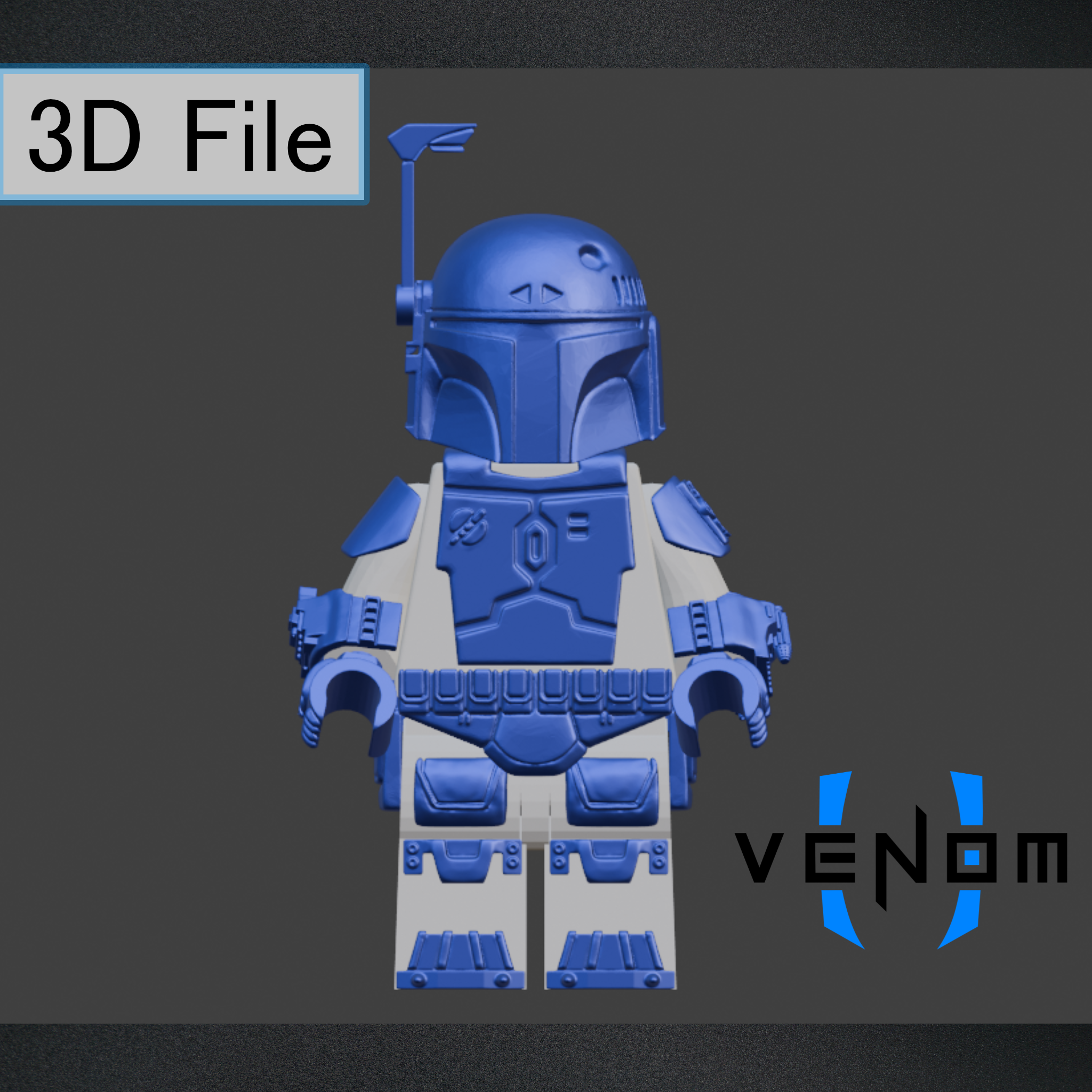 *3D File* V3 ROTJ Boba Fett Kit