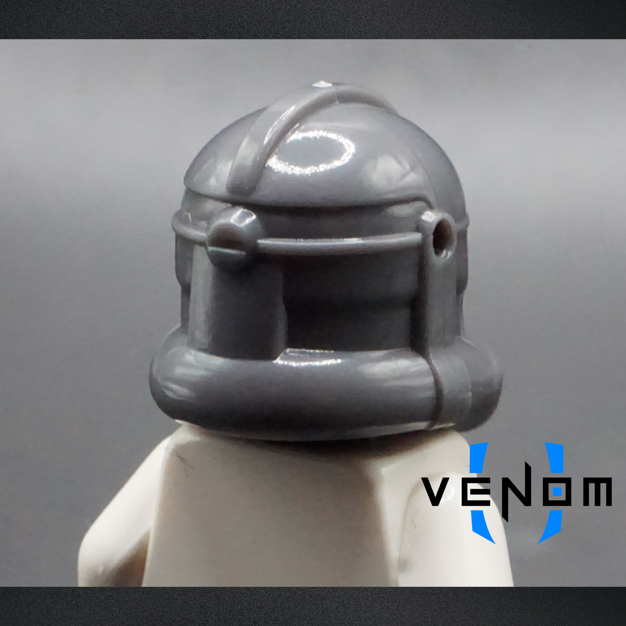 Dark Bluish Grey Phase 2 Trooper Helmet | Arealight (RETIRING)